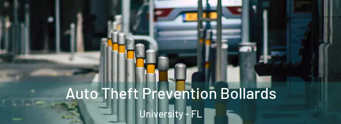  Auto Theft Prevention Bollards University - FL