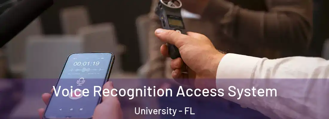  Voice Recognition Access System University - FL